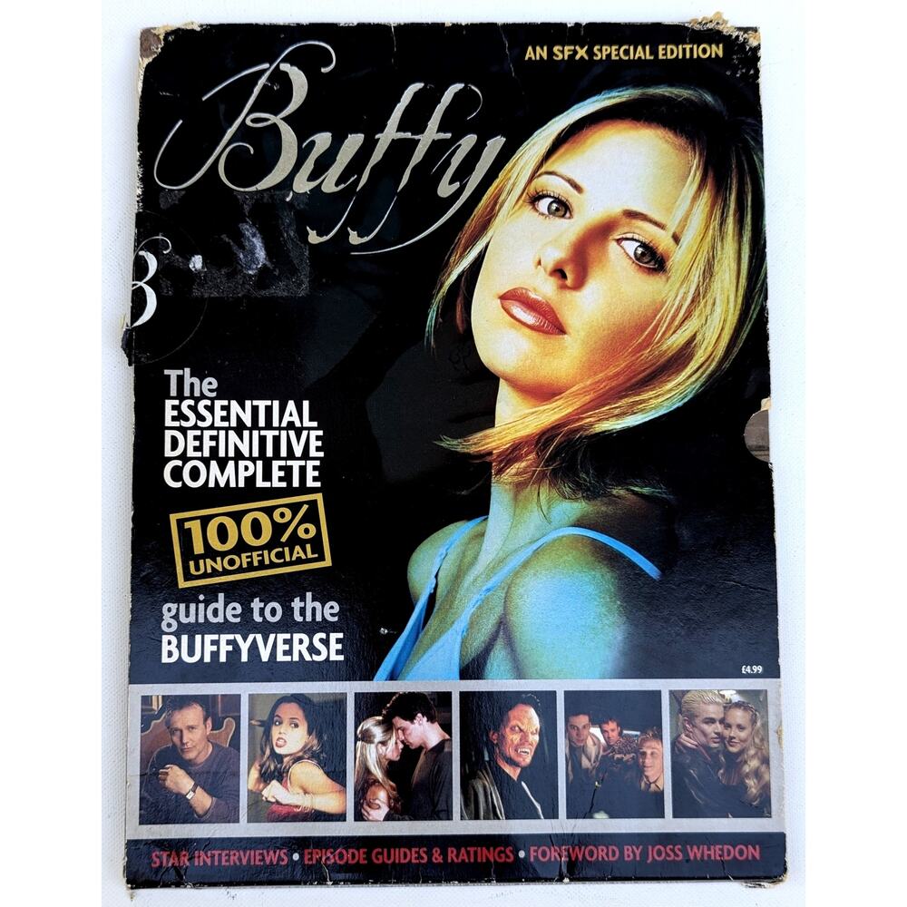 Buffy the Vampire Slayer Rare SFX Magazine Special Edition Y2K Collectible